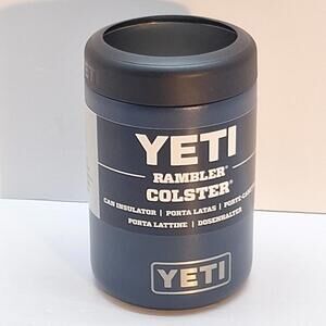 YETI Rambler Colster 2.0 Can Insulator for Standard Size Cans 12 OZ. Navy Blue